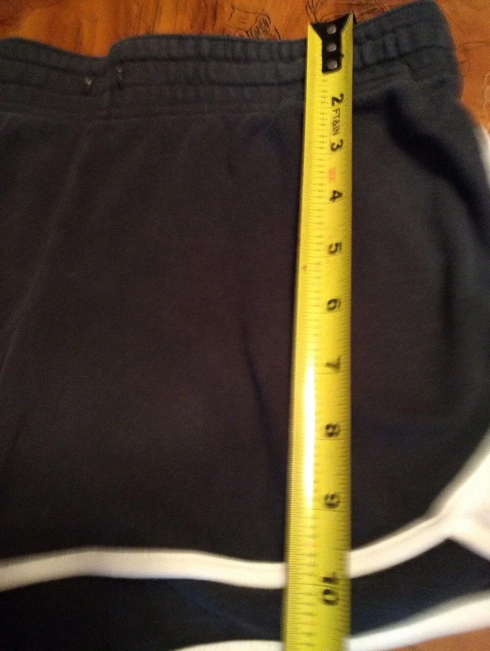 Women's Vintage Y2K Black Nike Foldover Waist Just Do It Shorts Sz M